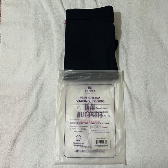 Empetua (L) Black High Waisted Shaping Leggings Shapewear from Shapermint - Picture 4 of 8